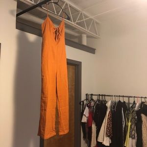 NWT farrow tie front jumpsuit